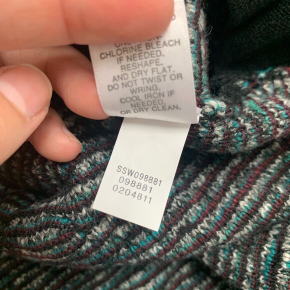 J.Jill Longline Coatigan Womens XS Extra Small Wool Blend Button Front Art Wear - Picture 11 of 14